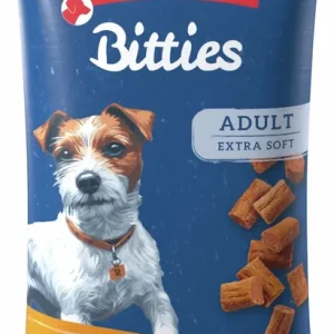 Günstig Sparpaket 2 x 75 g Rinti Bitties Adult Soft Sticks mit Huhn & Käse Hunde Snack